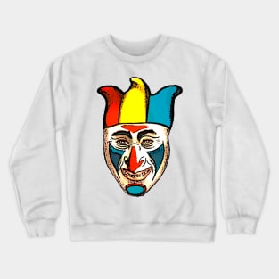 clown mask Crewneck Sweatshirt